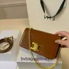 High end Designer bags for women Celli New Door Lock Buckle Small Square Bag Double Shoulder Chain Crossbody Bag for Women original 1:1 with real logo and box