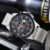 2021 Men's 6-Needs Scanning Second Mesh Strap Sports and Leisure Quartz Watch