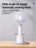 Andere apparaten Portable Handheld Fan Oplaadbare koeling Mini USB -fan met telefoonhouder Geschikt voor Summer Office Home Outdoor Cooler Desktop Fan J0423