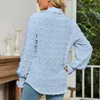 Damenblusen modische Chiffon -Hemden lässige Langarmknopf auf Bluse Frauen Puffs weibliche Kleidung Blusas 23730