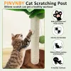 Toys Katze Kratzerpfosten für Katzen Baum Catcus Katzenkratzer Posten Spielzeug Süßes Kätzchen Kitty Sisal Seil Kratzer mit Teaser Ball