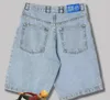 Y2K Big boy Short for Men Streetwear Baggy Jeans Embroidery Denim Leisure Mujer Traf shorts jean Skate jeans men 240422