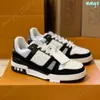 Pure Trainer Lvity Luxury Designer Casual Schuhe geprägter Trainer Sneaker Triple White Pink Himmel Blau Schwarzes Grün gelben Denim Low Mens Sneakers Frauen Trainer