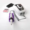 30W 35000RPM Electric Nail Drill Machine Manicure Pedicure Drill Set Nail Salon Polishing Milling Cutters Left Hand Nail Drill 240417