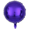 Décoration de fête 50pcs 18 pouces Round Balloons Supplies de mariage