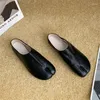 Casual schoenen ippeum dames flats ninja split teen ondiepe slip op muildieren lederen zachte loafers