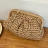 Sacchetti da sera caramelle sacchetti fatti a mano saccheggia da spiaggia estate satchel women frizione borsetta gnocchia gnocchia di sacca borse