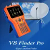 Finder v8 Finder Pro Nieuwe Sealteliet Signaal Finder DVBS2X/S2/S/T2/T/C/ATSCC H.265 USB WiFi 2.4G Auto Bereken Hoek Van AZ EL EL