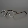 LENSI GIANAGGI Giappone Lennon Titanio Round Glasses UOMINO DONNE DONNA FAGGIO ALTRALITÀ ULTRALITY STAMPE ECCELLA DEGLI MIOPIA OCULOS SEMIRIM