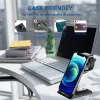 Chargers 20W 3 in 1 draadloze laderstandaard voor iPhone 14 Pro 13 12 Samsung S22 S21 Galaxy Watch 5/4/3 Chargers Qi Fast Charging Dock Sta