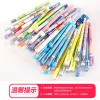 PENS 50pcs Gel Pen Set School Forniture Scuola Colore inchiostro blu nero 0,5 mm / 0,35 mm / 0,38 mm Mix BallPoint Pen Pen Office Cartoleria carina