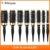 Irons 8 Size Hair Brush Antistatic High Temperature Resistant Round Barrel Hair Comb Drying Curling Barber Accessories Diy Home 20#