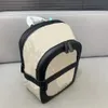 Diseño de moda para hombres y mujeres mochila clásica de goma diseño de cinturón de punto de punto