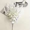 Fleurs décoratives Haoshics 10pcs Eucalyptus artificiel pour bricolage Flower Craft Wedding Party Home Office Table Centres de table