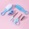 Clippers 6pcs/Set Baby Health Care Nail Hair Comb Grooming Pinsel -Set Multifunktions Babynagel Trimmer Schere Clippers Hygiene Kit Kit