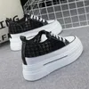 Casual Shoes Summer Mesh Breathable White Lightweight Thick Bottom Heightened 8cm Sponge Cake Sneakers Sports