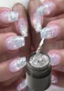 Gel de unha 5ml pintura glitter uv verniz semipermanente manicure manicure shimmer diaml platinum4456553