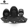 Masken Rockbros Winter Radfahren Gesichtsmaske Frauen Männer Motorhaube balaclava warmes windproofes Ski Maske Fleece Doppelschicht Motorrad -Rollermaske