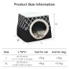 Mats Cat Bed House Winter Warm Pet Cat Deep Sleeping Nest Puppy for Small Medium Dogs Cats Tent Cozy Cave Capsule Pet Mat Supplies