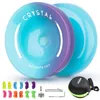 Magicyoyo Crystal Yoyo K2 Profesjonalny responsywna yoyo dla dzieci Początkującego Dual Cel Yo-yo dla zaawansowanego niereagowania Yo 240408
