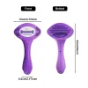 Peignes nettoyant les cheveux pratiques Portable électrique Pet toiletage brosse chatles sans cordon de chien délestage de peigne à la maison Remplacement