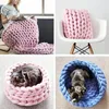 Blankets 250GChunky Yarn Cotton DIY Hand Knitting Crochet Roving Spinning Blanket Wool Thread Carpet Hat Home Textile Supplies Needlework