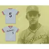 CUSTOM CAL RIPKEN JR. 5 ROCHESTER RED WINGS GRAY BASEBALL JERSEY ANY Name Number TOP Stitched S-6XL