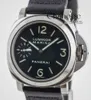 Mens Quartz Watch Waterproof Designer Tagi Panerai Luminno Mariinaref Pam 111 Męski stal nierdzewna Instrukcja Cal Op xi