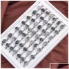 Anéis de banda Anéis de banda Misture Lot Lot Water Stone Womens Ring Jewelry Bague 50pcs/lote por atacado Drop Drop Drop Otmzk dhlsp