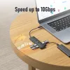 Hubs lemorele 4k usb hub usb c warking state type c à double hdmi pour macbook ipad pro air m2 m1 accessoires pc sumsang usb 3.1 hub