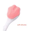 Scrubbers 1pc Cat Garra Manual de limpeza facial Manual de limpeza Brecha macia e macia escova de silicone para lavadora de silicone para lavagem de face de face