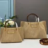 Bolsa de sacola bolsa de designer moda primavera e saco de palha de verão sacos de compras de alta qualidade bolsa de ombro de ombro bola de praia bolsa de bolsa de bolsa feminina de bolsa feminina