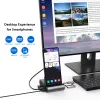 Hubs Docking Station USB C Hub to 4K HDMIcompatible USB 3.0 PD 100W Fast Charger for iphone15 Samsung S22 S20 Dex Phone Dock Station