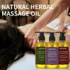 Massage kroppsolja aromaterapi lavendel essens olja reparation hud ansikts kropp spa fuktgivande växt oljecellulit massage olja