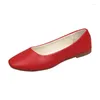 Casual Shoes Spring Summer Women Flat Woman Ballet Flats Candy Color Ladies Autumn Loafers Plus Size 35-42