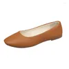 Casual Shoes Spring Summer Women Flat Woman Ballet Flats Candy Color Ladies Autumn Loafers Plus Size 35-42