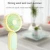 Altri elettrodomestici Nuova ventola elettrica USB Mini Summer Mini Summer Mini Sling Fan comodo per venti forti silenziosi ventilatori da palmare J240423