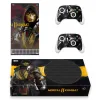 Autocollants Nouveau jeu Mortal Kombat Skin Sticker Decal Cover pour la console Xbox Series S et 2 contrôleurs Slim Skin Sticker Vinyl