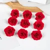 Decorative Flowers 10 Heads Velvet Rose Artificial For Home Floral Arrangement Christmas Wreath Accessory Wedding Bridal Bouquet Decoration