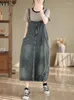 Abiti casual NYFS 2024 Summer Summer Vintage Skirt in sospensione per donne Vestitidos Abito da cinghia ricamato in larga misura