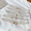 Ceintures de chaîne de taille grande courroie élastique de la chaîne de taille perle avec décoration de diamant jupe entièrement-match