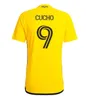 2024 2025 Columbus Crew Soccer Jersey Kid Kit Man Football Shirt Primary Yellow Away Black Velocity Cucho Rossi Matan Morris Yeboah Nagbe Men's (taille 16-28 S-XXL)