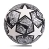 Ball de alta qualidade Bola de futebol Tamanho profissional 5 PU Material Puneio de futebol Treinamento de time de gols Match Games Sport Futbol 231006 DHN3H