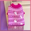 Pullover Pawpaw Luxus Haustier Kleidung Welpe Kleidung süßer rosa Pullover pommerianischer Teddy Bear Schnauzer Katze Kleidung Haustier Herbst Winter Mode