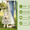 Sacchetti in tela portatile cucciolo di borsa per messenger campapelli tappetino tappa della spalla da gatto macinare zampe giocatto