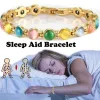 Armbanden kleurrijke stenen armband jagenetische gezondheidsenergie germanium magnetische armband hologram ketting schakelbanden voor vrouwen artritis