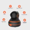 Monitors Tuya Smart Camera 1080P HD Night Vision WiFi Webcam IP Camera Mini PTZ 360 Pet Baby Monitor Smart life APP for Home Security