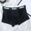 UNDUPTS Seksi Erkekler Buzlar ICE Silk iç çamaşırı yaz orta bel şortu günlük şişirme torbası külotları boksörler brifingler slip homme