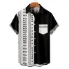 Social Oversize Oversize Shirt à manches courtes pour hommes en hauts costumes pour hommes 2023 mari masculina slim fit couleur solide Camisa 240418