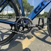 Vélos gris piste de piste fixie vélo de vélo en aluminium